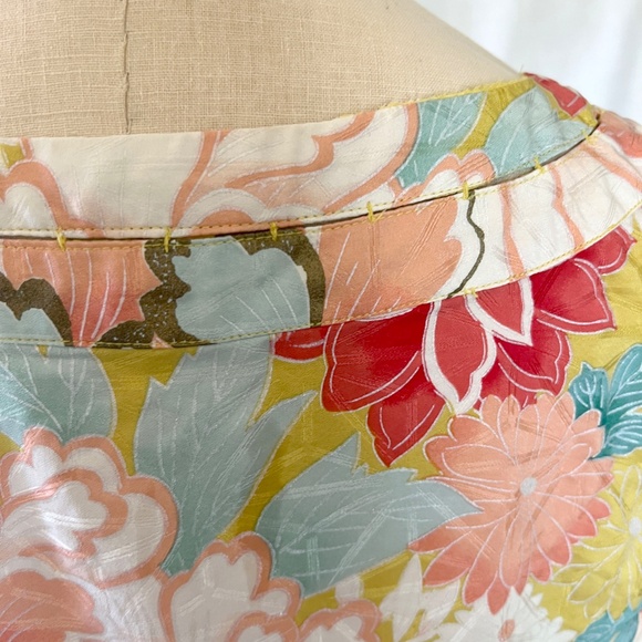 Anthropologie Leifsdottir Silk Floral top Size 12 - Picture 6 of 9